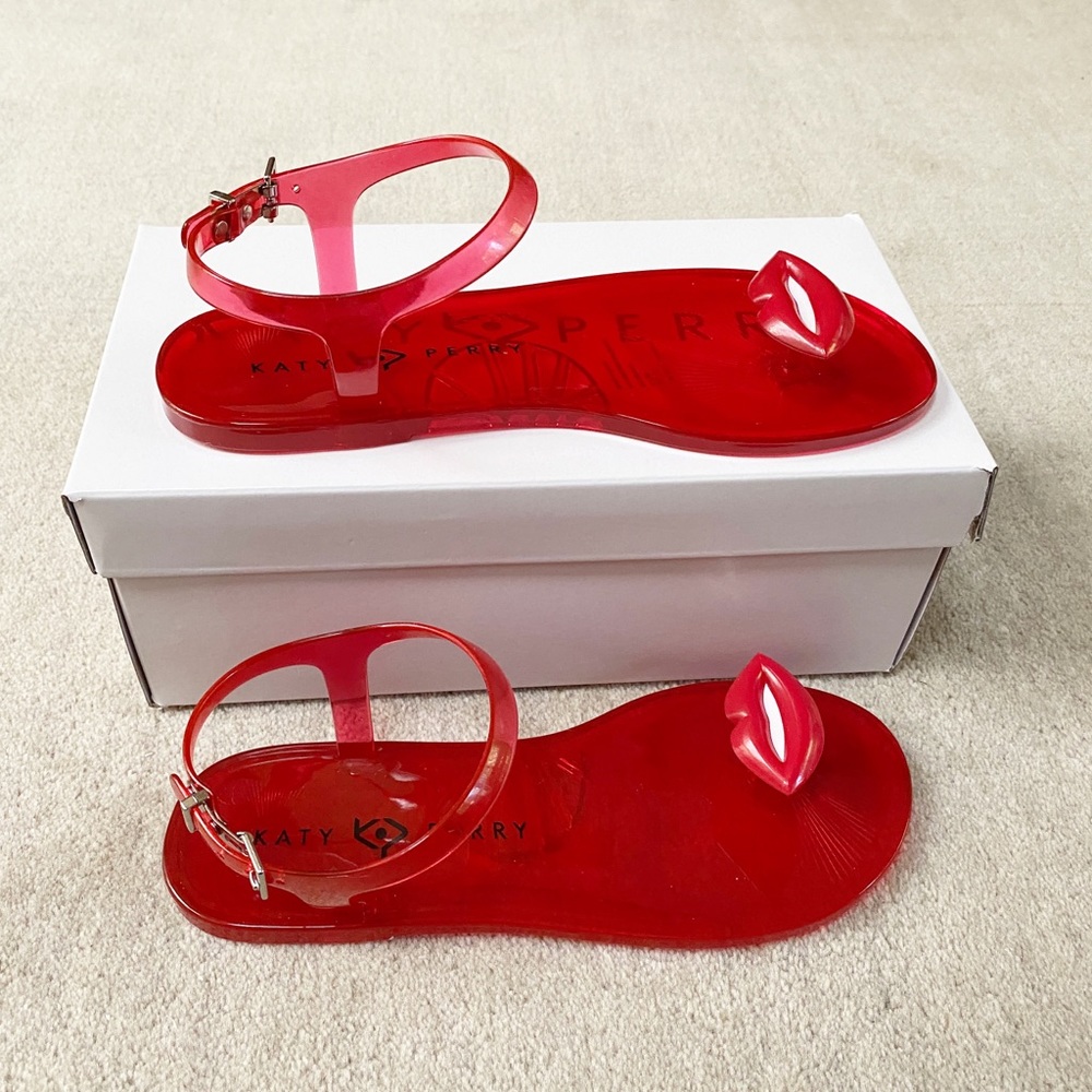 KATY PERRY Jelly Strappy Sandals